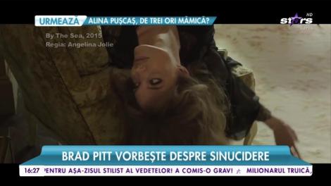 Brad Pitt vorbeşte despre sinucidere! Actorul a trecut prin cea mai neagră depresie: "Nu am secrete. Nu am nimic de ascuns. Suntem umani și găsesc condiția umană foarte interesantă"