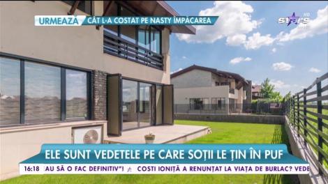 Ele sunt vedetele pe care soţii le ţin în puf! Au celebritate, frumuseţe şi mulţi... bani