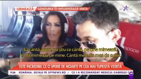Oana Zăvoranu are o fobie nebănuită. Vedetei îi este frică să zboare cu avionul