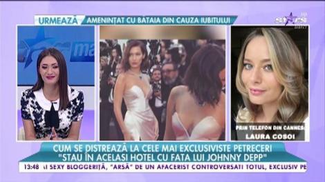 Laura Cosoi, în direct de la Cannes