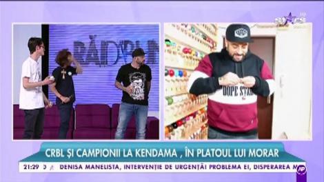 Jocul care a creat isterie în rândul tinerilor! CRBL şi campionii Kendama, în platoul lui Morar