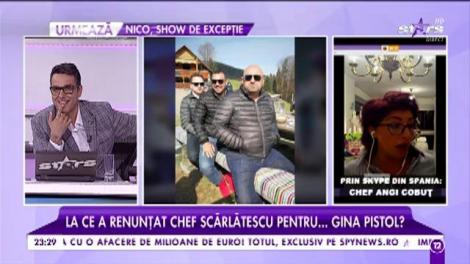 Ea este fosta concurentă de la "Chefi la cuţite", care vrea cu orice preţ să-l cucerească pe chef Scărlătescu: "E ca un ursuleţ"