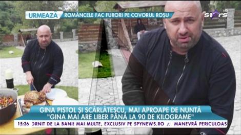 Chef Scărlătescu s-a pus serios pe slăbit! Să fie datorită Ginei Pistol? "Am rochia de mireasă în maşină"