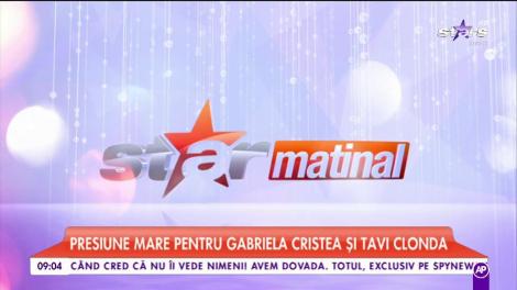 Gabriela Cristea şi soţul ei au început discuţiile despre cum îl va chema pe copilul lor!