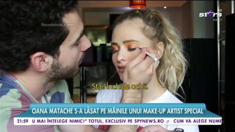 Sora Deliei, Oana Matache, probă de machiaj înainte de nuntă