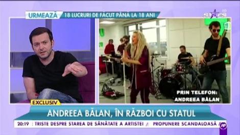 Andreea Bălan şi-a luat o ţeapă de 90.000 de euro! "Fiscul mi-a pus ordin de executare, iar eu i-am dat în judecată"