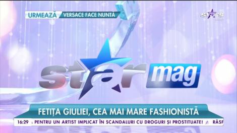 Fetiţa Giuliei, cea mai mare fashionistă