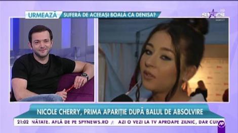 Nicole Cherry, prima apariție după balul de absolvire: ”Nu-mi fac probleme că nu voi lua Bac-ul!”