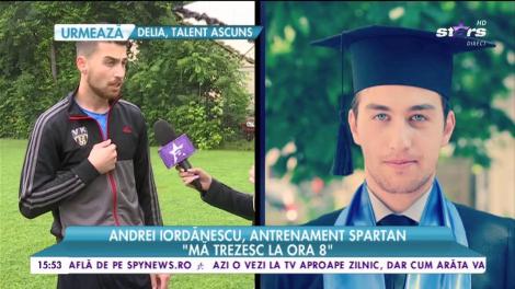 Andrei Iordănescu, antrenament spartan