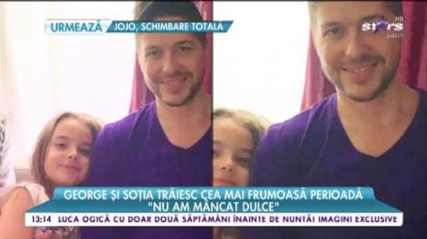 George și soția trăiesc cea mai frumoasă perioadă! "Ne-am obișnuit unii cu alții, suntem bine!"