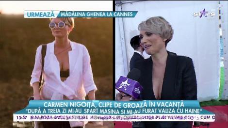 Carmen Negoiță, clipe de groază &icirc;n vacanță! A fost jefuită și a rămas doar cu hainele de pe ea!