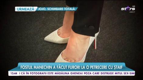 C&acirc;nd a apărut ea, au rămas toți mască! Vedeta care și-a șocat soțul cu apariția ei extravagantă!