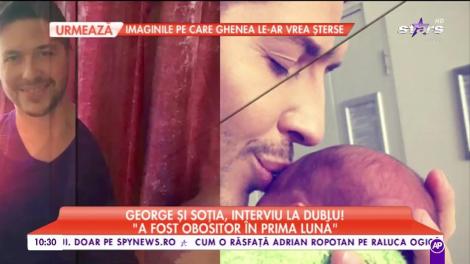 Soţia lui George, foarte slabă la nici două luni de c&acirc;nd a devenit mămică! Secretul vedetei pentru un trup de zeiţă