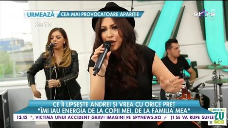 Ce &icirc;i lipsește Andrei și ce &icirc;și dorește cel mai mult! Fericirea artistei depinde de acest lucru!