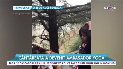 Loredana &icirc;şi &icirc;ncarcă bateriile &icirc;n India! C&acirc;ntăreaţa a devenit ambasador yoga