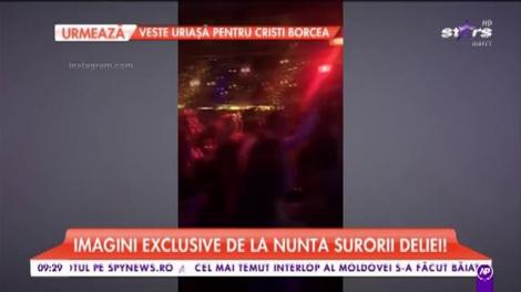 Artistă, chiar și în timpul liber! Delia a întreţinut atmosfera la nunta surorii sale! ”Nășica” a cântat şi a dansat toată noaptea