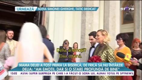 Sora Deliei, nuntă cu emoţii