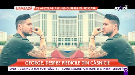 Pe George îl cunoaștem de undeva! Talentatul artist a povestit cum a fost la un pas să se despartă de soția lui: ”Am trecut prin multe!”