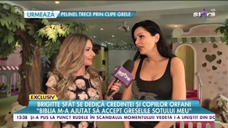 Brigitte Sfăt se dedică credinței și copiilor orfani! Ce a făcut-o să urmeze această cale!