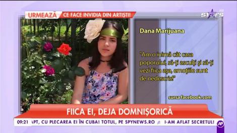 O mai ții minte pe Dana Marijuana? S-a schimbat enorm, iar fata ei cea mare este absolut superbă!