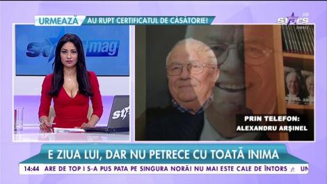 O țară întreagă se roagă pentru Alexandru Arșinel: „Soția mea trece prin momente grele. Are nevoie de o minune”