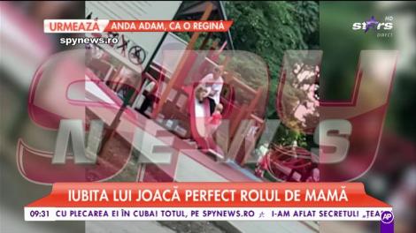 Iubita lui Ciprian Marica joacă perfect rolul de mamă
