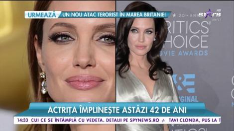 Zi specială pentru Angelina Jolie. Actriţa împlineşte astăzi 42 de ani