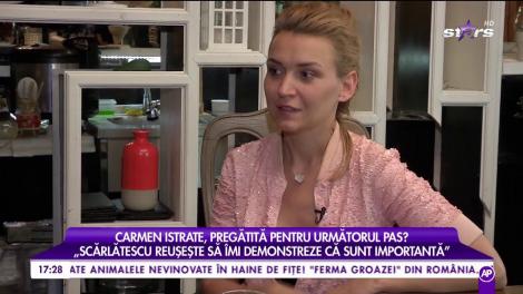 Carmen Istrate, despre prietenia cu chef Cătălin Scărlătescu: "Așa cum suntem nu există niciun pericol să ne despărțim vreodată"