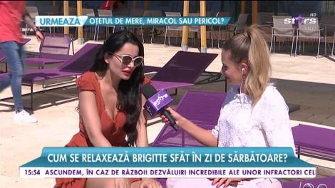 Cum se relaxează Brigitte Sfăt în zi de sărbătoare?