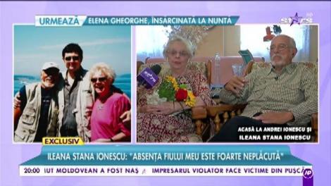 Ileana Stana Ionescu: "Cele mai frumoase momente din viaţa mea au fost când a venit pe lume fiul meu, apoi nepotul meu"