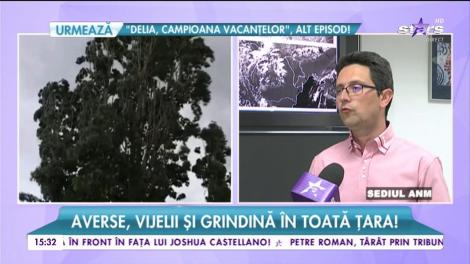 Alertă de ultimă oră din partea meteorologilor! Vremea se schimbă: ploi torențiale, descărcări electrice, vijelie și căderi de grindină!