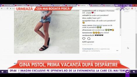 Gina Pistol se relaxează în vacanţă în Grecia! Un admirator: „Vezi să nu te răpească grecii!”