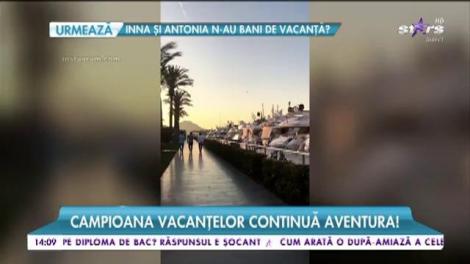 Campioana vacanţelor continuă aventura! Delia şi Răzvan, noi imagini din escapada de vis!