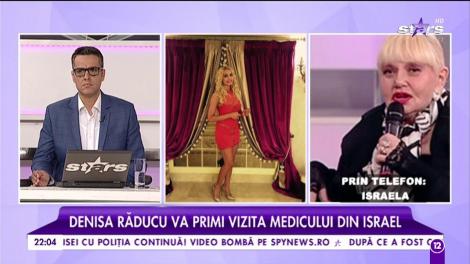 Israela, ultimele detalii despre sănătate de Denisei Răducu: "Am vorbit la telefon cu iubitul artistei și mi-a dat ultimele analize ale ei"