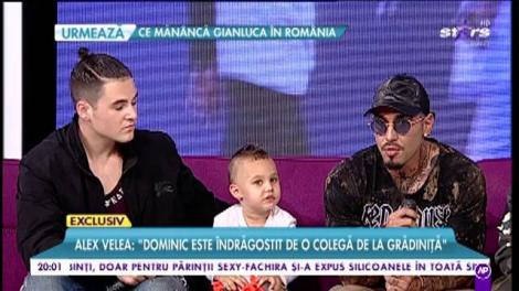 Fiul cel mare al lui Alex Velea l-a salutat pe Mihai Morar ca-n filme: "Rapper copilul". Imaginile fac senzaţie