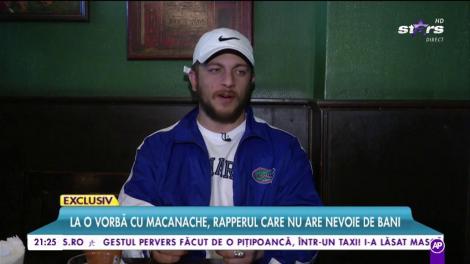 Macanache, "băiatul rău" din showbiz, a dat cu mopul și a picat Bacalaureatul la matematică