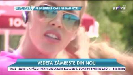 Alina Vidican z&acirc;mbește din nou! A dat uitării toate problemele!