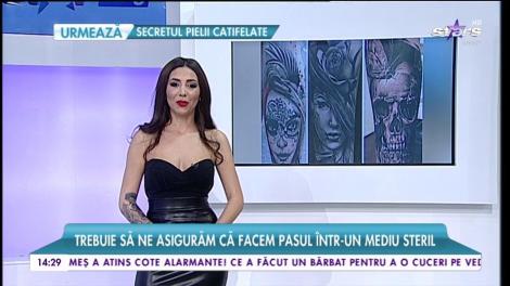 Ce riscuri implică tatuajele! Trebuie să ne asigurăm că facem pasul &icirc;ntr-un mediu steril!