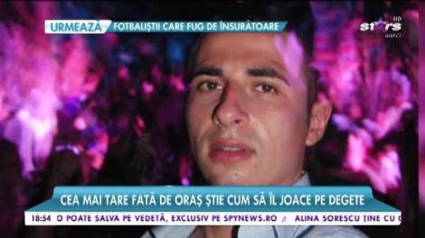 Alin Cocoş, jucat pe degete de cea mai tare fată de oraș