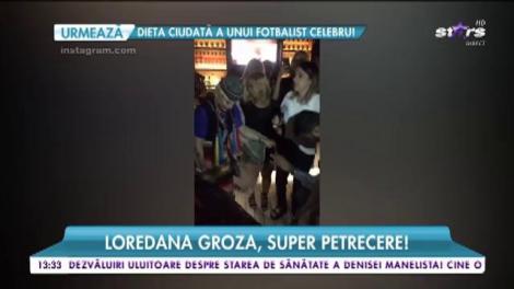 Loredana Groza, super petrecere! Cum s-a distrat lori de ziua ei?