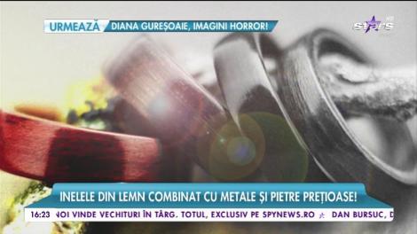 Fii în trend în ziua MARELUI "DA"! Ultima "fiță" în materie de verighete! Bijuterii din jad, ceramică și lemn, toate lucrate manual