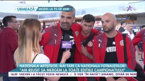 Naționala Artiștilor, mai tare ca naționala de fotbal! "Am fost cea mai titrată țară!"