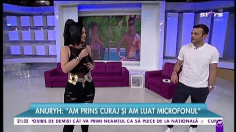 Talentele ascunse ale ispitei Anuryh. De la animatoare, la MC în Centrul Vechi al Capitalei. Demonstrație LIVE!