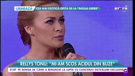 Rellys Tonu, schimbare neașteptată de look: ”M-am schimbat. Mi-am dat jos buzele!”