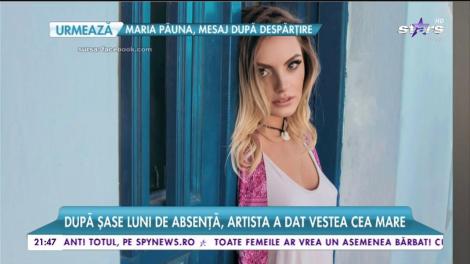De când are succes peste hotare, Alexandra Stan vorbește cu fanii în engleză