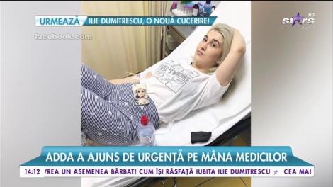 Adda a a ajuns de urgență pe mâna medicilor! Artista a leșinat pe stradă