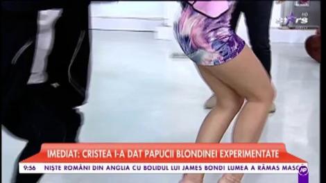 Raluca Dumitru, dans provocator în platoul Star Matinal