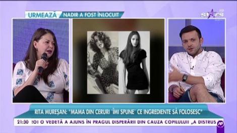 Cum comunică Rita Mureşan cu mama sa plecată la Cer. Dezvăluiri care îţi vor face pielea de găină: "Ea îmi dictează meniul pentru pomană"