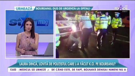 Laura Dincă, lovită de polițistul care l-a făcut K.O. pe Boureanu? Imaginile pe care nimeni nu le-a văzut!