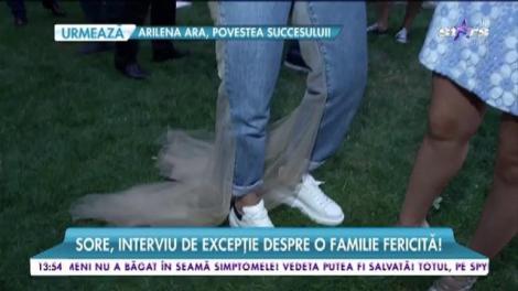 Sore, interviu de excepție despre o familie fericită! Ce reguli au ca să aibă armonie în casă!